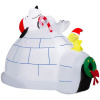 Snoopy on Igloo Christmas Inflatable